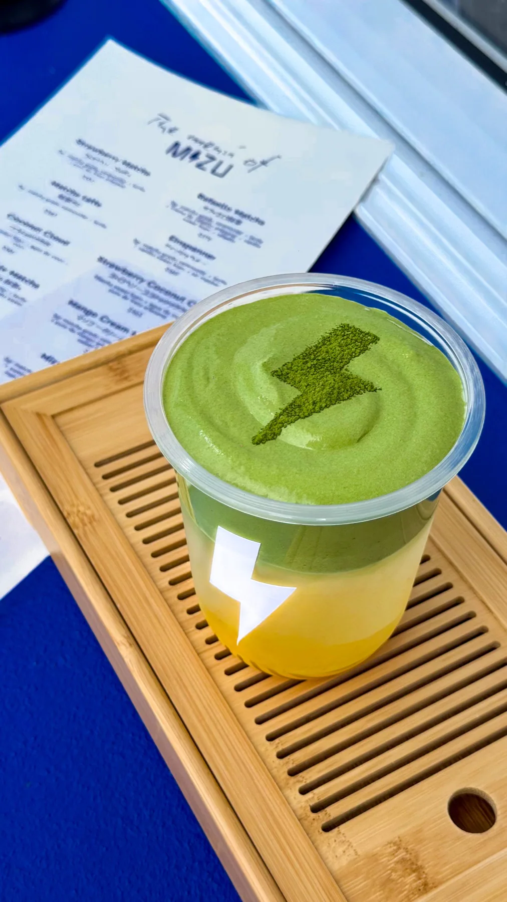 Mango Cream Matcha de Mizu Matcha